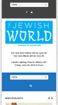 Mobile Screenshot of jewishworldnews.org